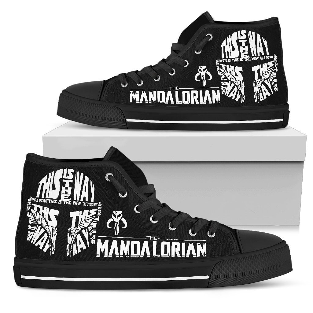 The Mandalorian Sneakers This Is Way High Top Shoes Grabiiva