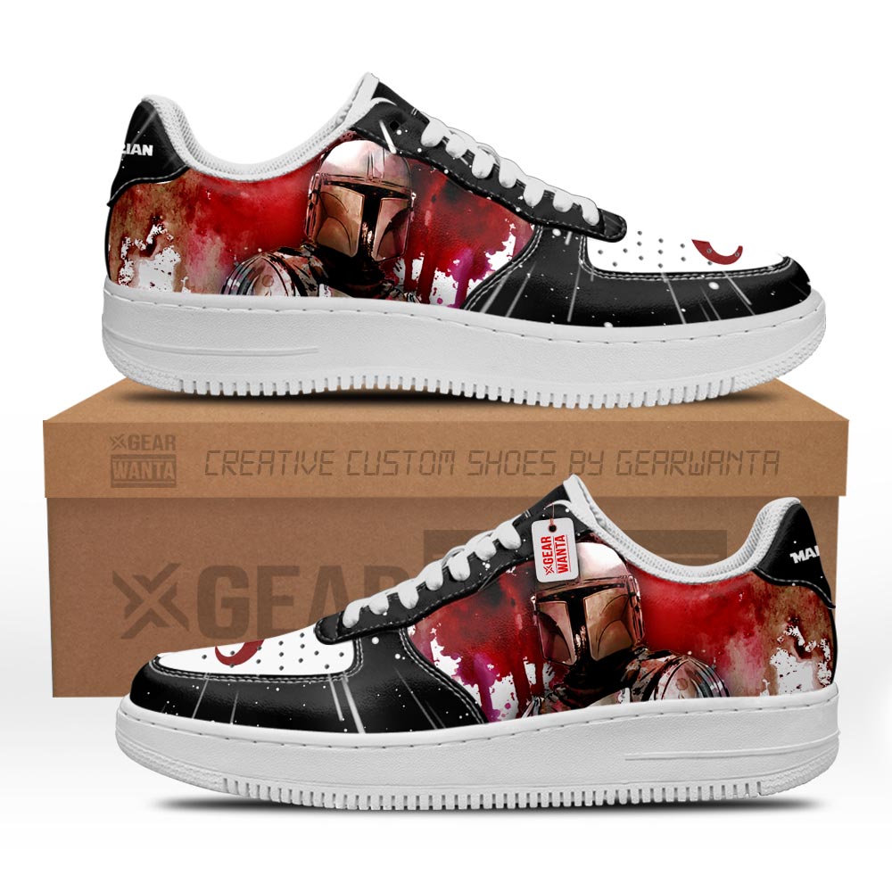The Mandalorian Star Wars Custom Air Sneakers PT21 Grabiiva