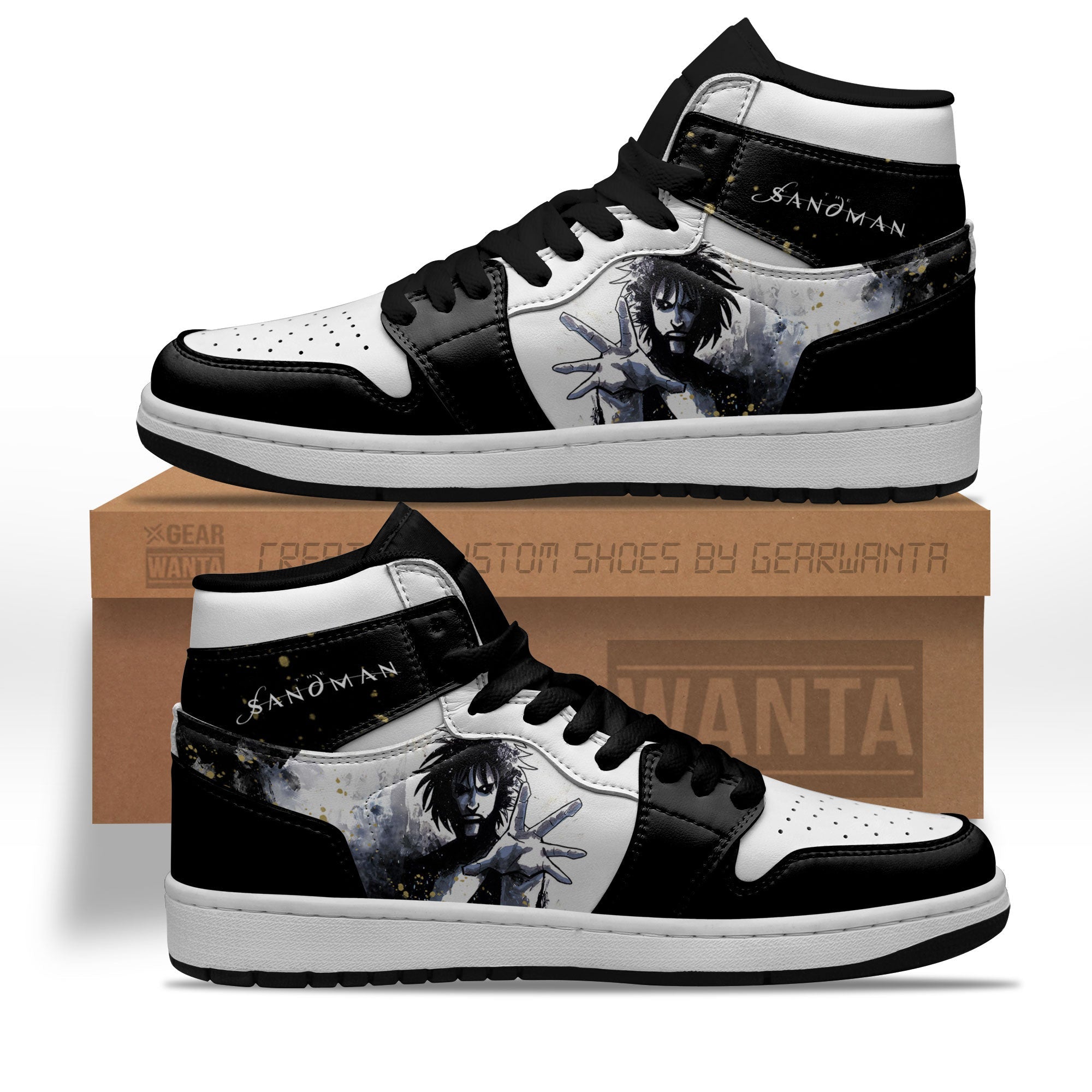 The Sandman Morpheus J1s Sneakers God of Dreams and Nightmares  Grabiiva