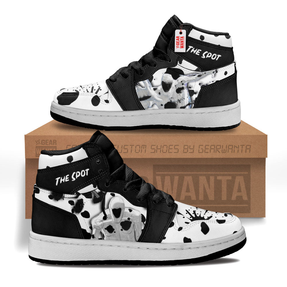 The Spot Spider-Verse Kid J1s Sneakers Custom For Kids Grabiiva