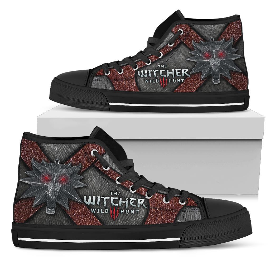 The Witcher High Top Shoes Gift Grabiiva