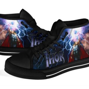 Thor High Top Shoes Comic Custom Grabiiva