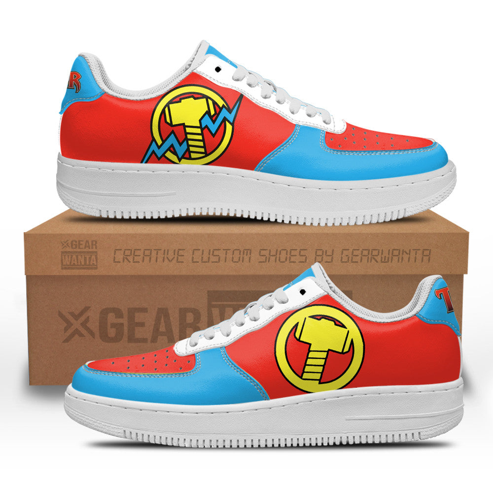 Thor Super Hero Custom Air Sneakers QD22 Grabiiva