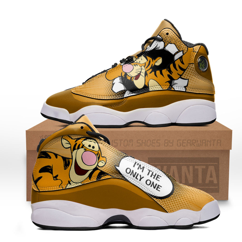 Tigger J13s Sneakers Comic Style Grabiiva