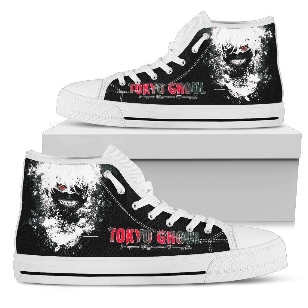 Tokyo Ghoul Ken Kaneki High Top Shoes NH10 Grabiiva