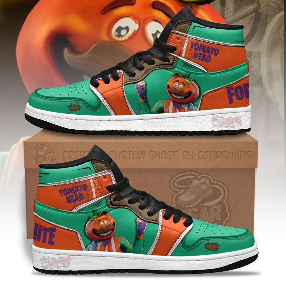 Tomato Head Skin J1s Sneakers Game Character  Grabiiva