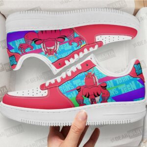 Trigon Air Sneakers Custom Teen Titan Go Cartoon Shoes Grabiiva