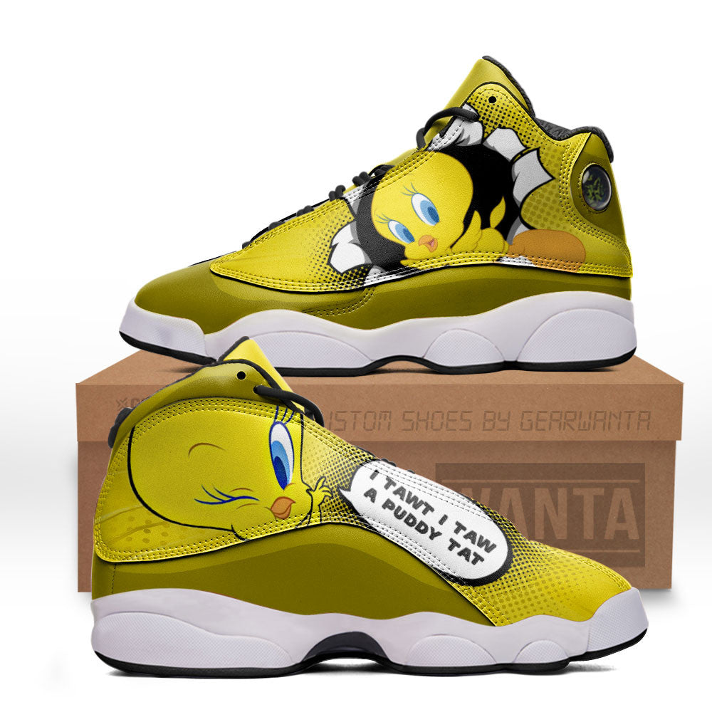 Tweety J13s Sneakers Comic Style Grabiiva