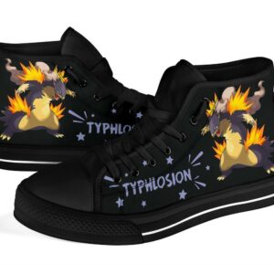 Typhlosion High Top Shoes Gift Idea Grabiiva