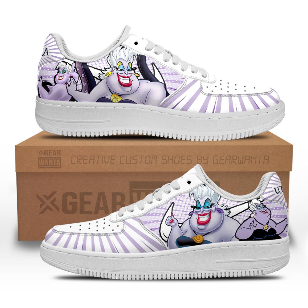 Ursula Air Sneakers Custom Villain Shoes Grabiiva