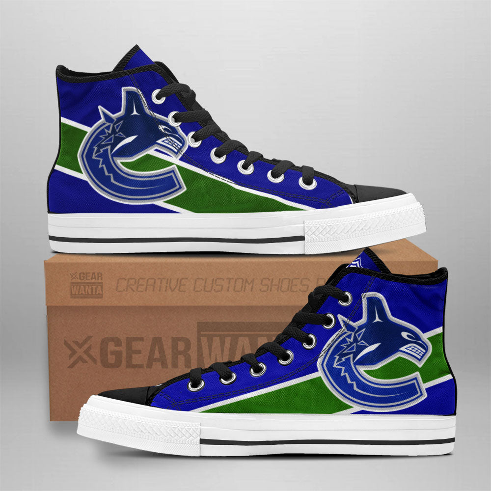 Vancouver Canucks Custom Sneakers For Fans Grabiiva