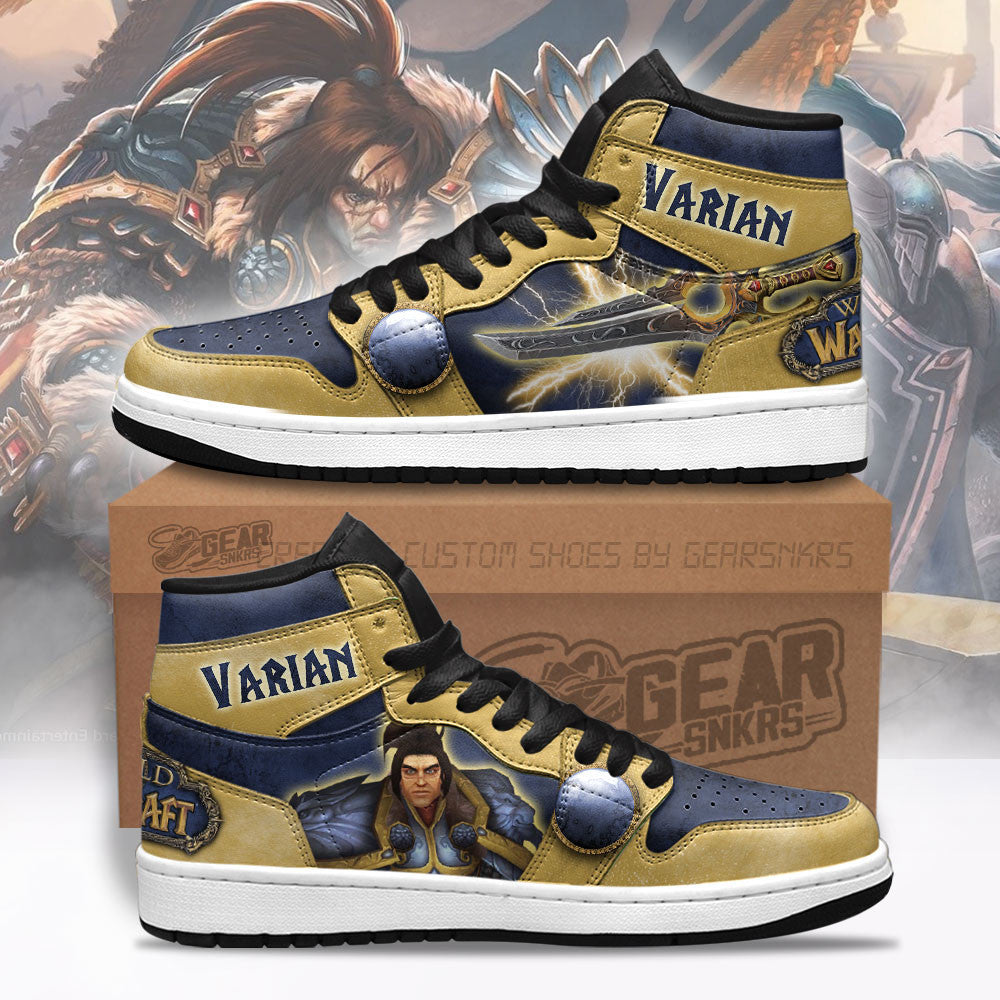 Varian J1s Sneakers World of Warcraft  Grabiiva