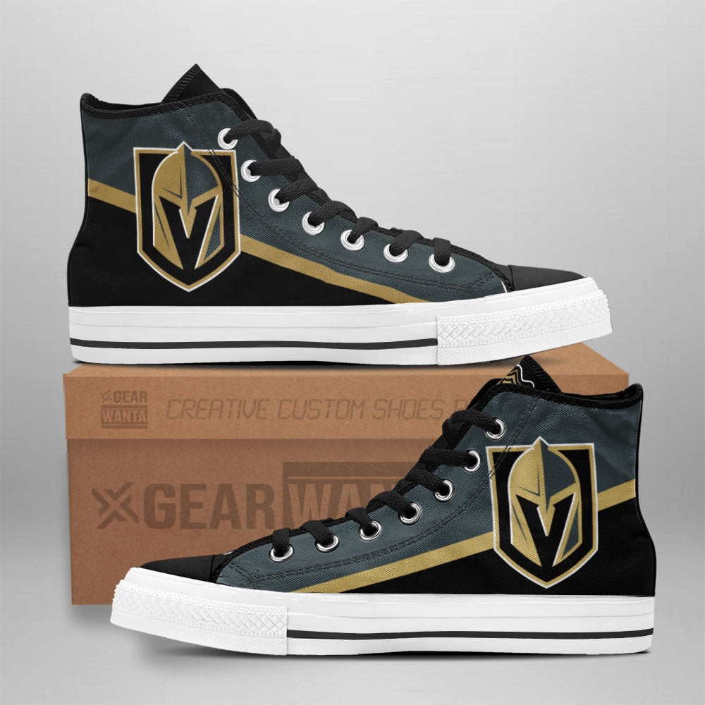 Vegas Golden Knights Custom Sneakers For Fans Grabiiva