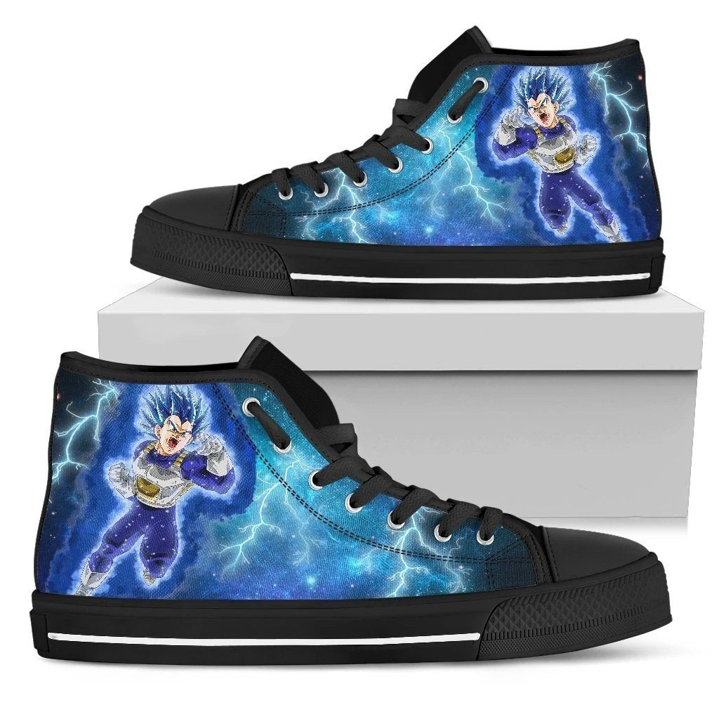 Vegeta Fighting High Top Shoes For DB Custom NH1911 Grabiiva