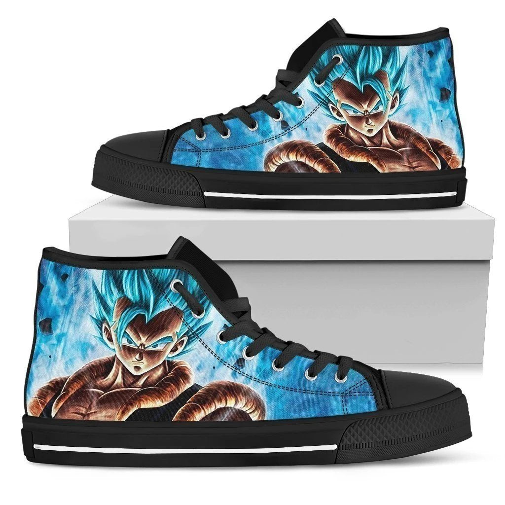 Vegeto High Top Shoes Dragon Ball Custom PT1911 Grabiiva