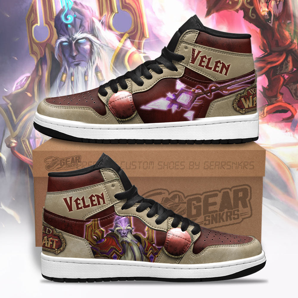 Velen J1s Sneakers World of Warcraft  Grabiiva