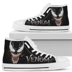 Venom High Top Shoes Custom For Fan Gift Idea Grabiiva