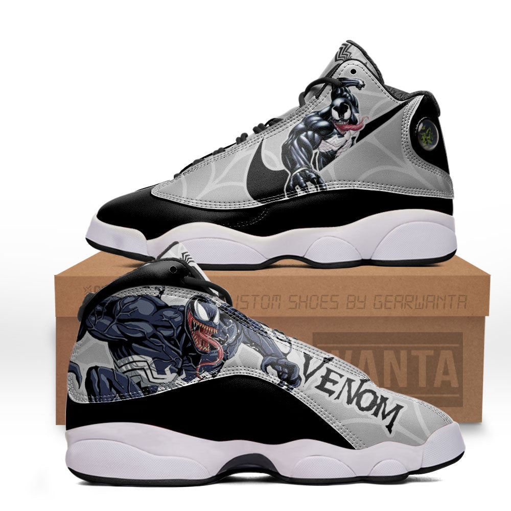 Venom J13s Sneakers Super Heroes Custom Shoes Grabiiva