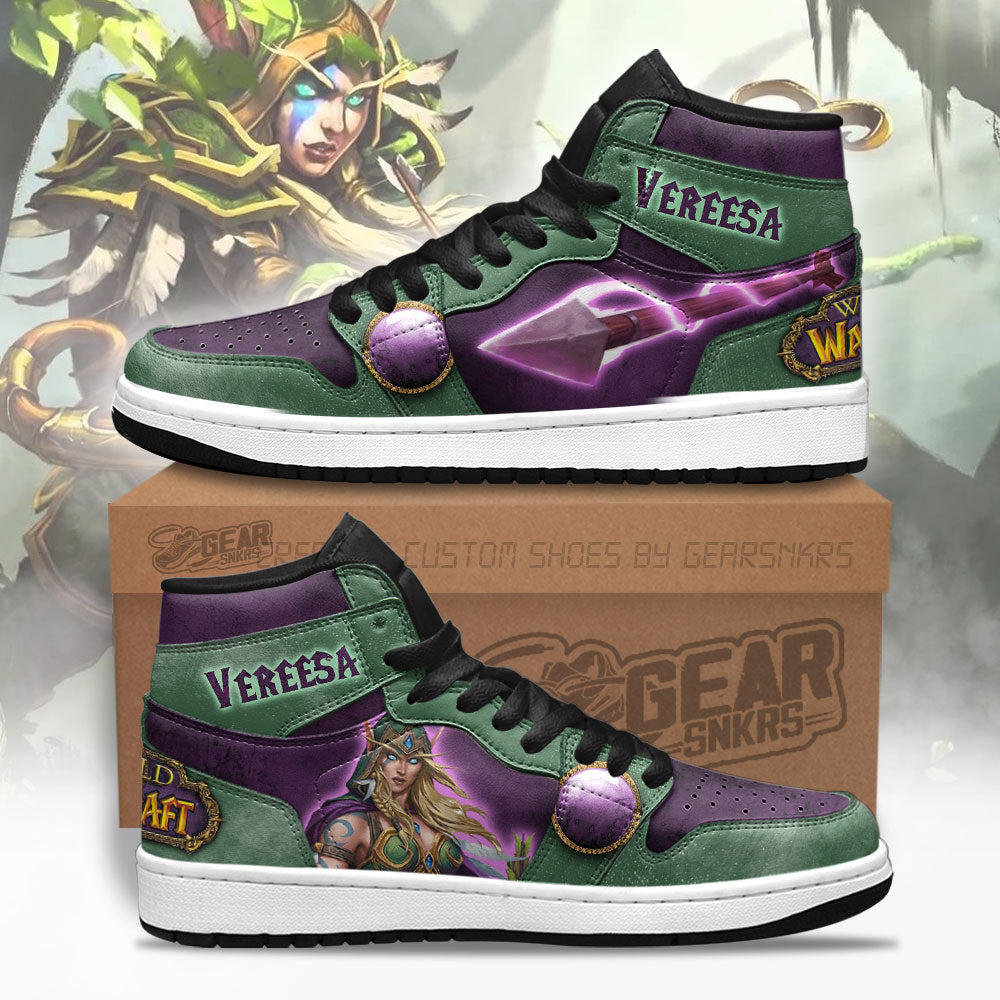 Vereesa J1s Sneakers World of Warcraft  Grabiiva