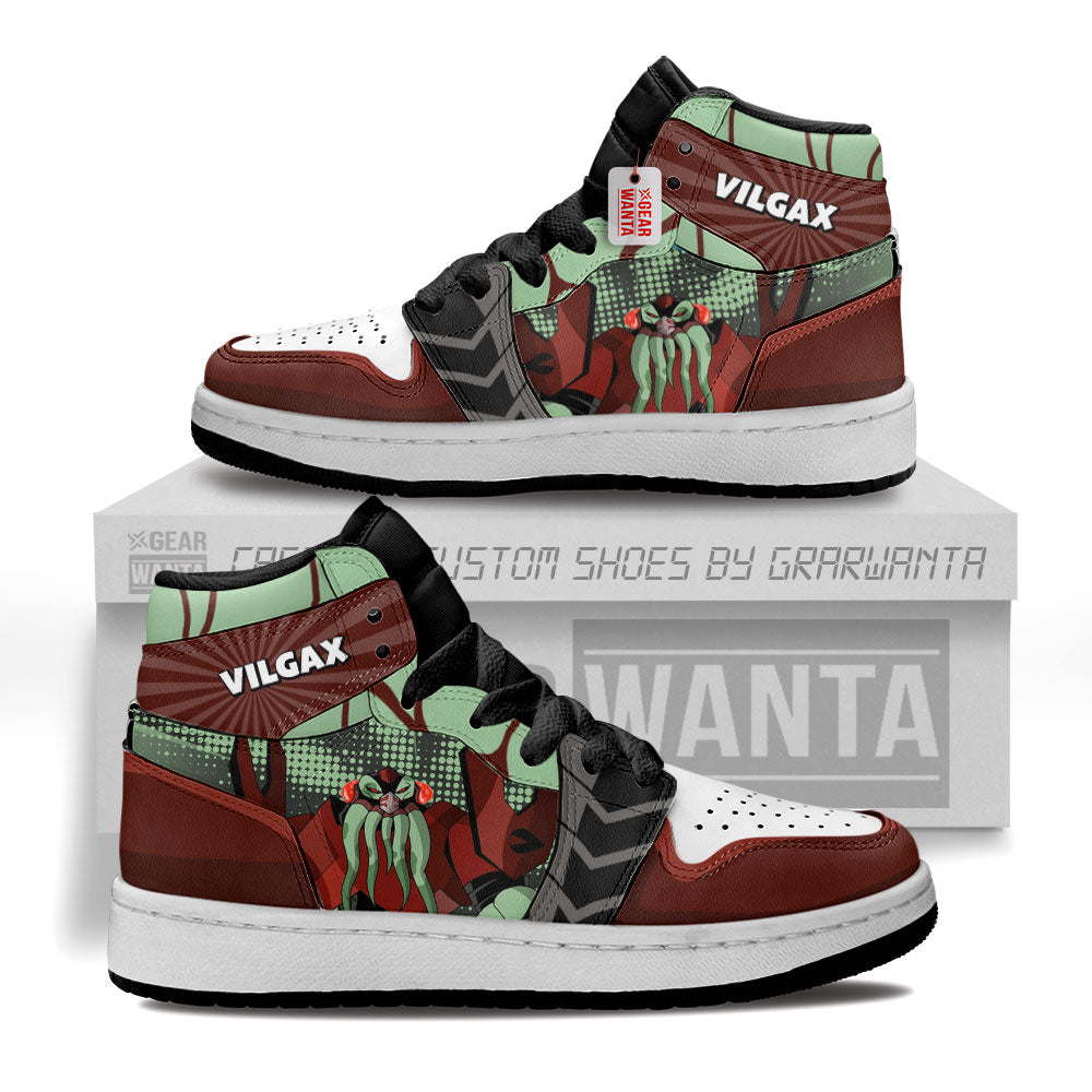 Vilgax Kid J1s Sneakers Cartoon Collection Grabiiva