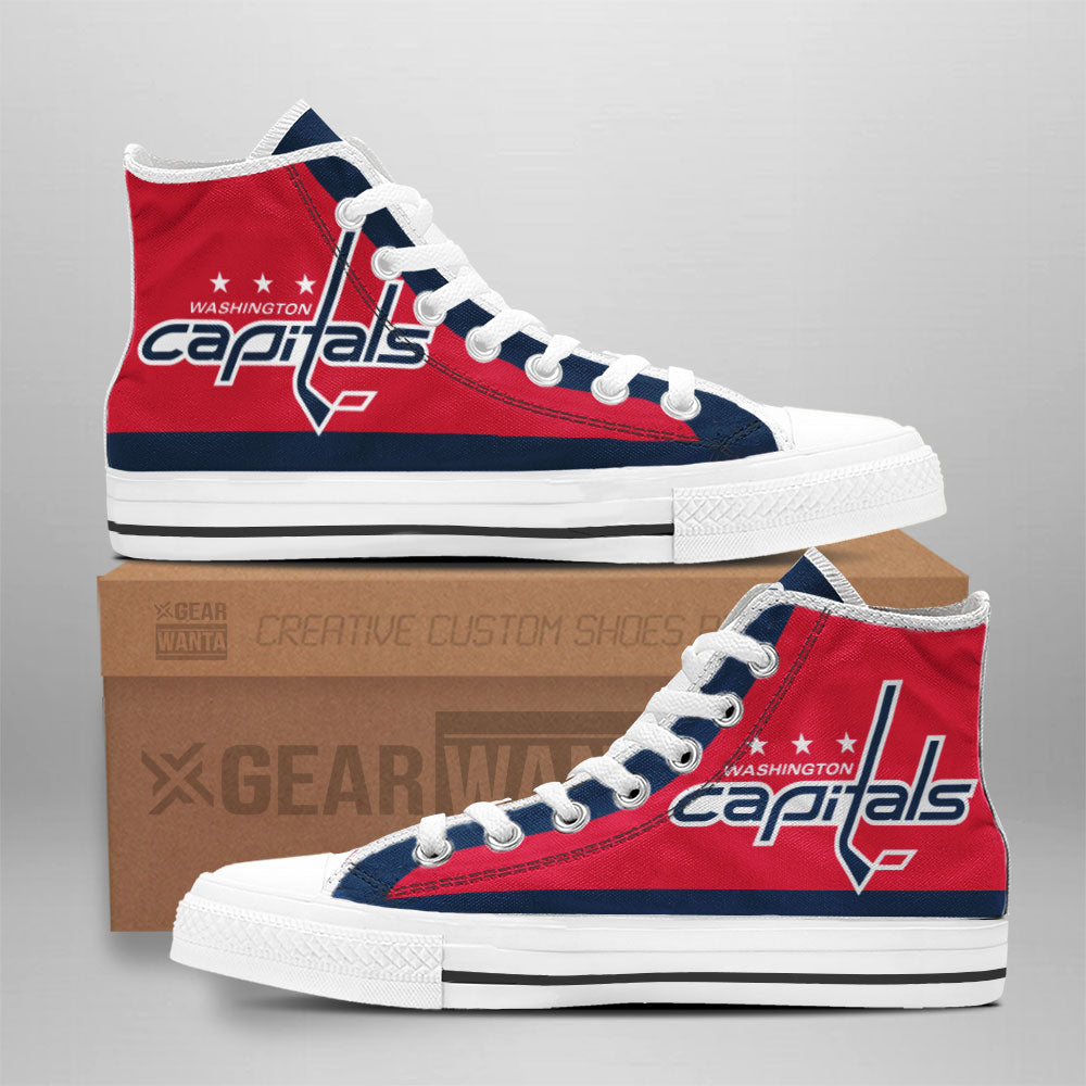 Washington Capitals Custom Sneakers For Fans Grabiiva