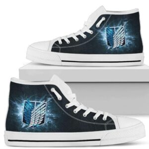 Wings Of Freedom Attack On Titan Sneakers Anime Shoes NH09 Grabiiva