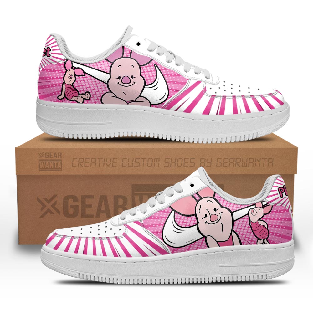 Winnie The Pooh Pigglet Air Sneakers Custom Grabiiva