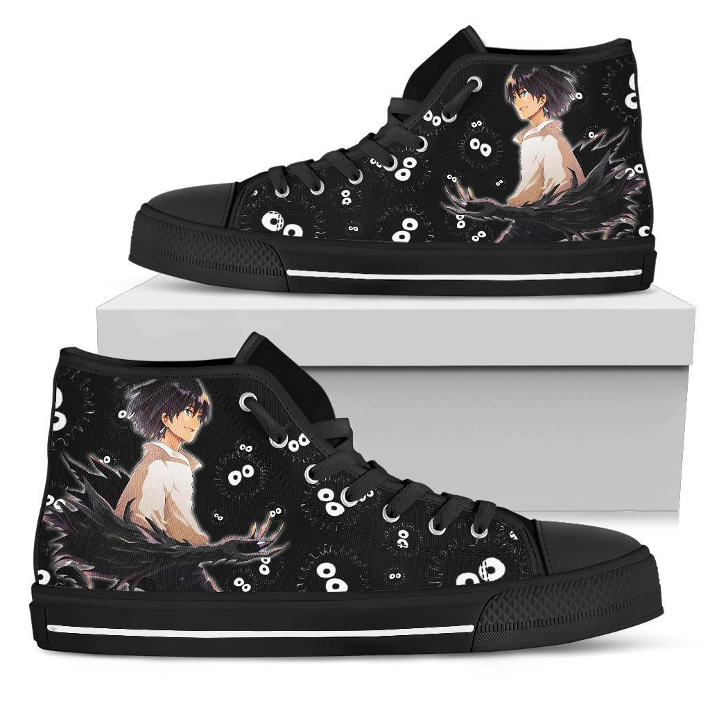 Wizard Howl Sneakers Ghibli High Top Shoes Custom Grabiiva