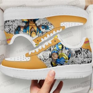 Wolverine Air Sneakers Custom Superhero Comic Shoes Grabiiva