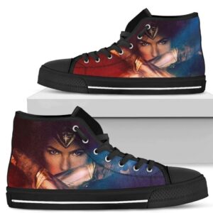 Wonder Woman High Top Shoes Sneakers Gift Grabiiva