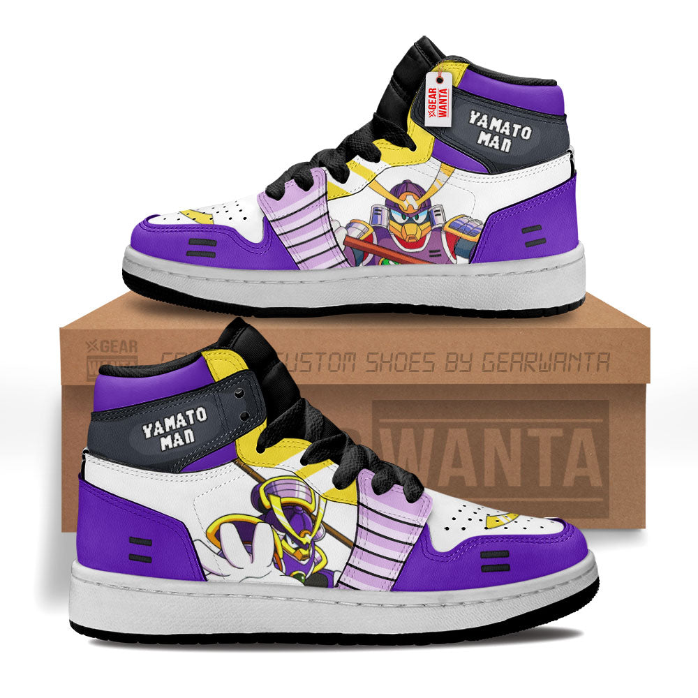 Yamato Man Mega Man Kid J1s Sneakers Custom For Kids Grabiiva