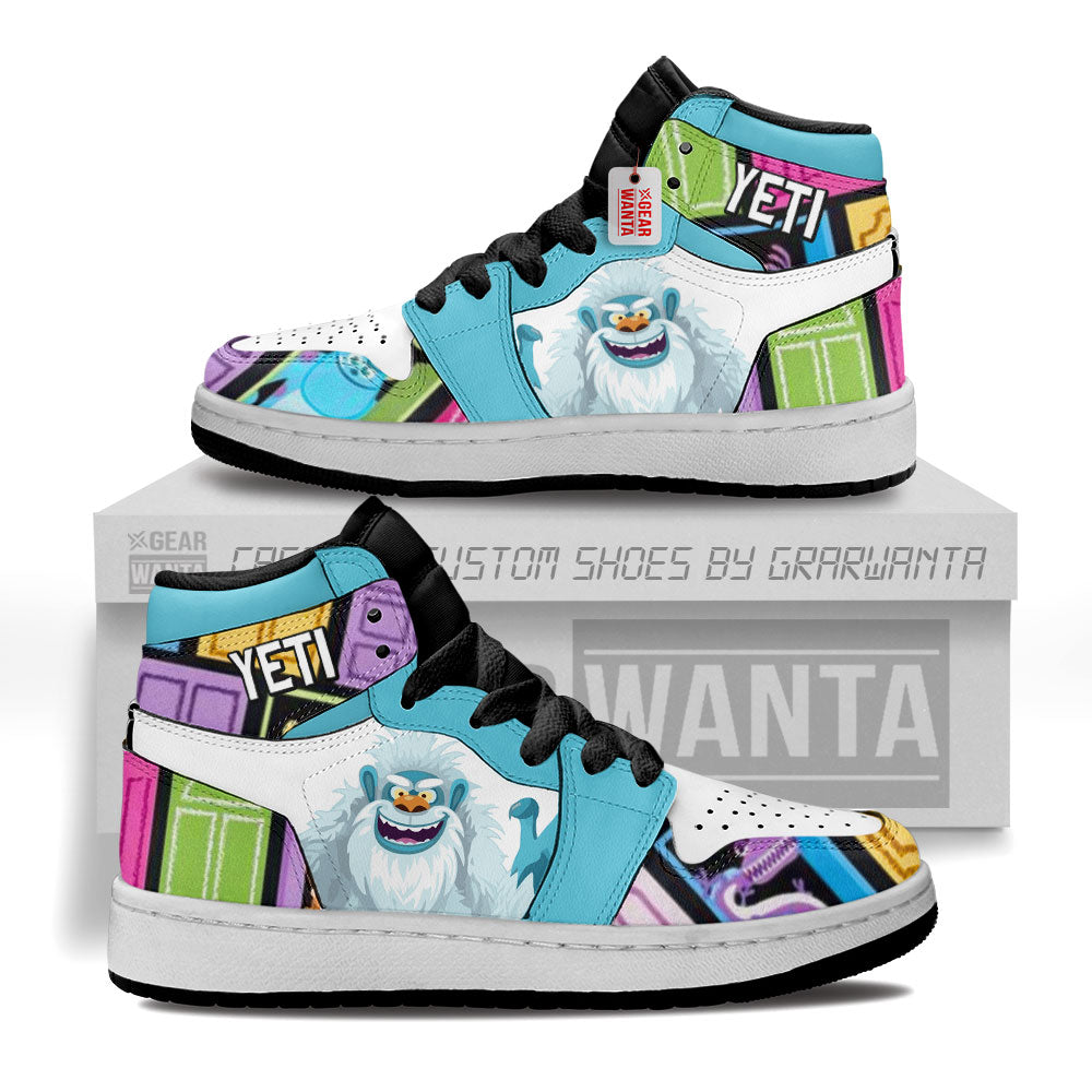 Yeti Kid J1s Sneakers Cartoon Collection Grabiiva