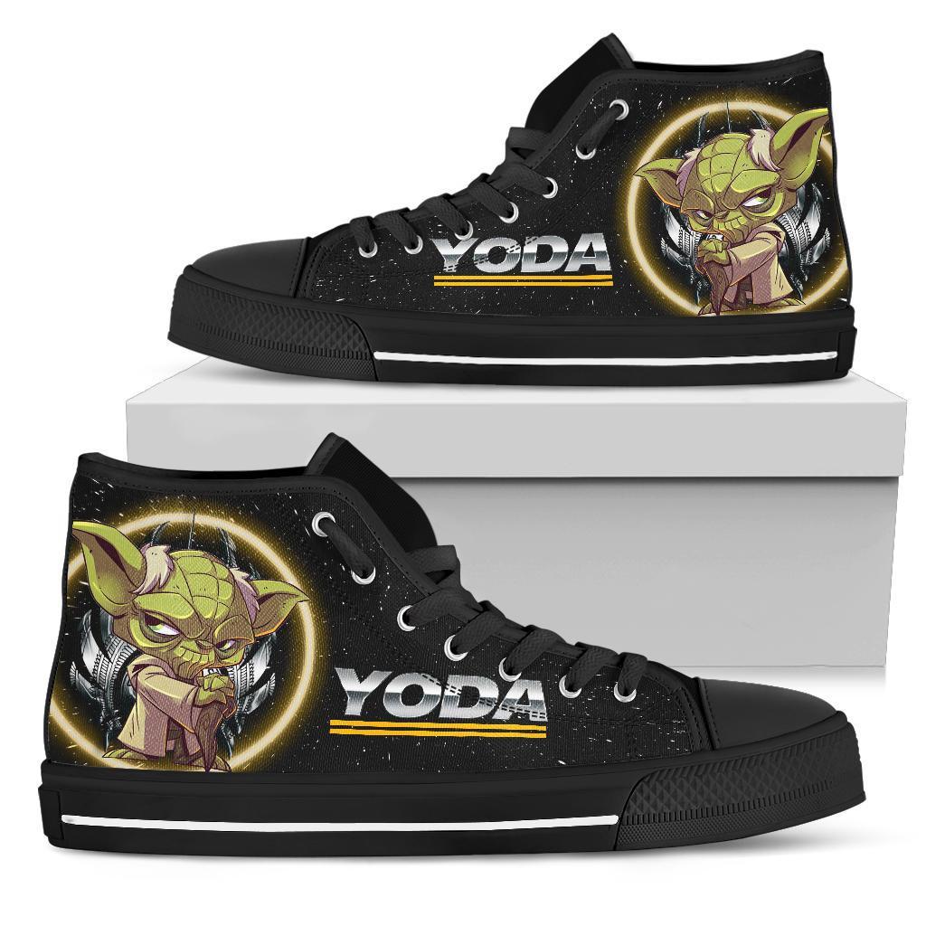 Yoda High Top Shoes Custom Grabiiva