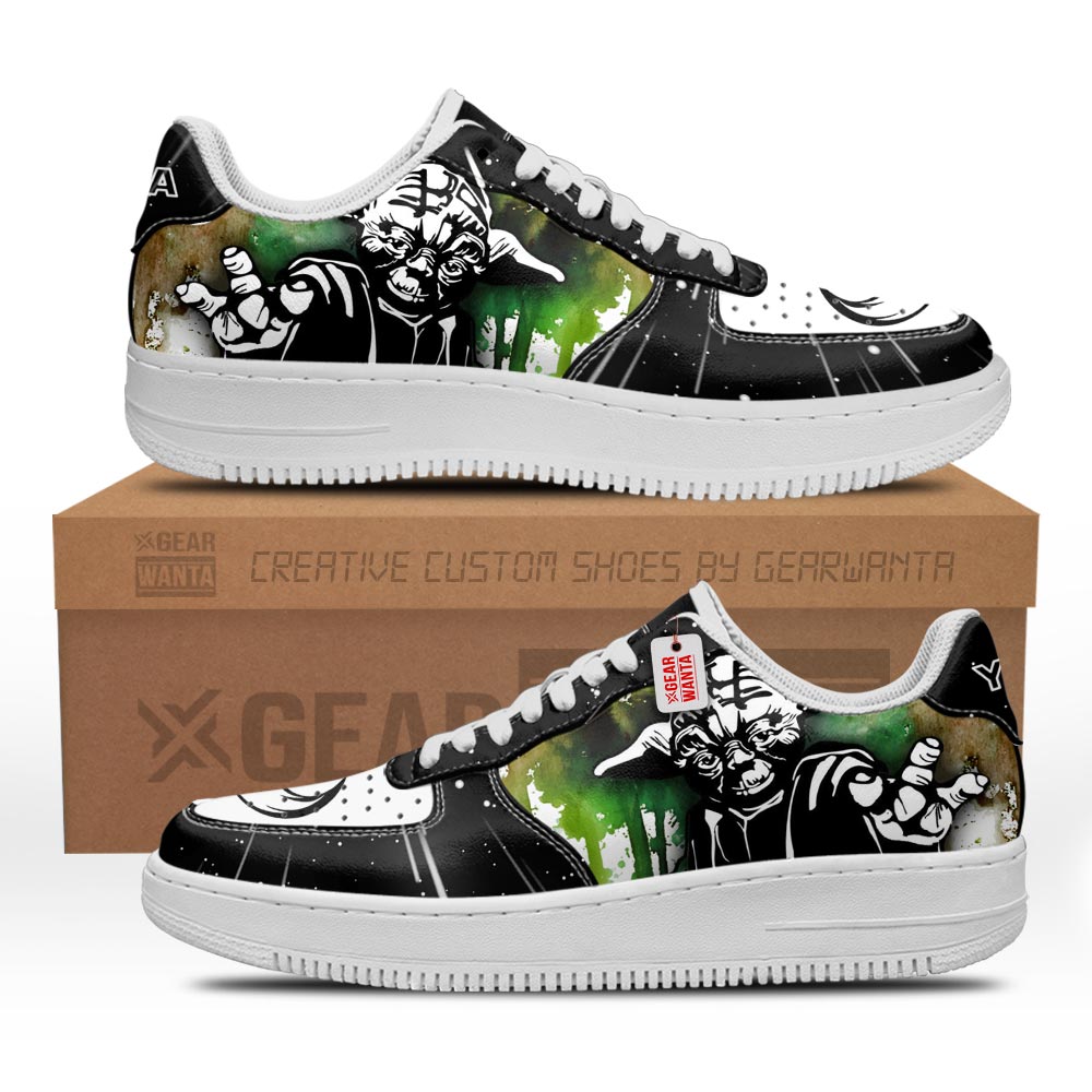 Yoda Star Wars Custom Air Sneakers PT21 Grabiiva