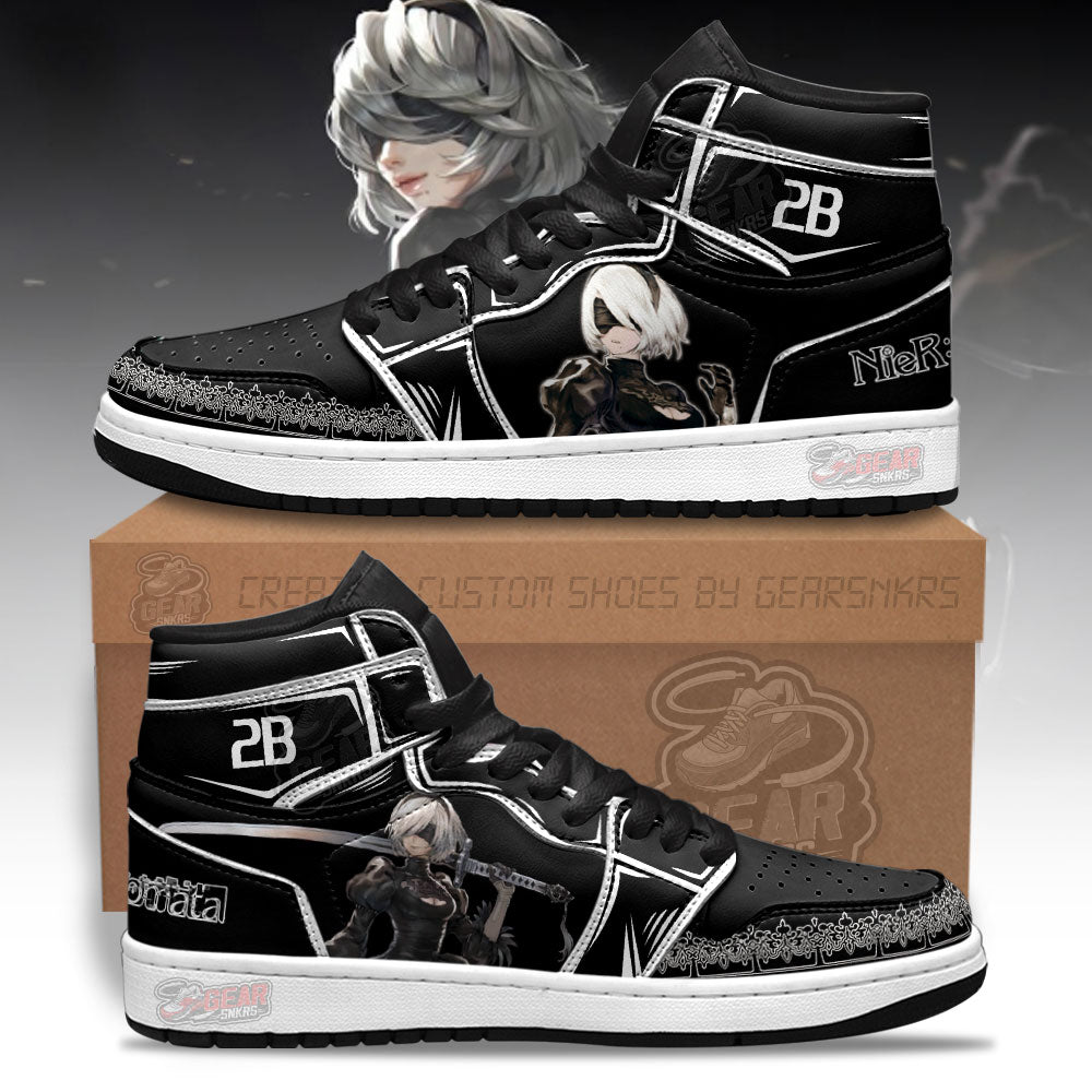 YoRHa 2-gou B-gata 2B J1s Sneakers Nier: Automata Ver1.1a  Grabiiva