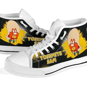 Yosemite Sam High Top Shoes For Fan Grabiiva