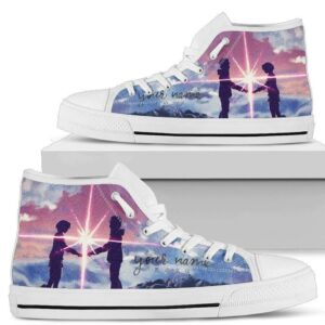Your Name Anime High Top Shoes Custom Idea NH10 Grabiiva