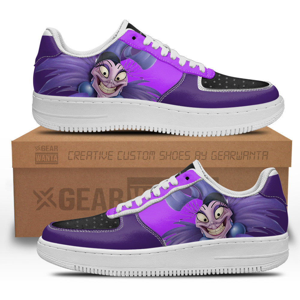 Yzma The Emperor's New Groove Custom Air Sneakers LT06 Grabiiva