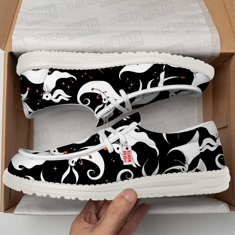 Zero Dog Canvas Loafer Shoes Grabiiva