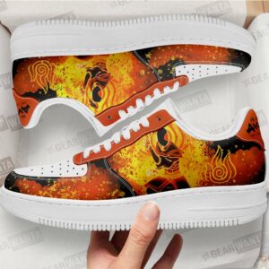 Zuko Fire Nation Air Sneakers Custom Avatar The Last Airbender Shoes Grabiiva
